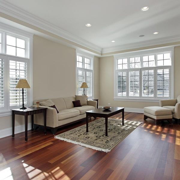 laminate flooring is very durable and can withstand high-traffic areas with proper care and maintenance